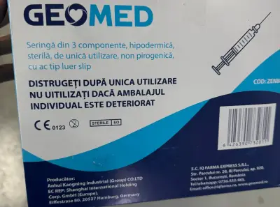 Stoc de marfa - produse medicale
