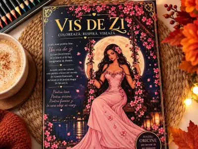 VIS DE ZI – Carte de colorat NOUA | Prima ediție | Alina Stancu