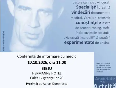Conferinta de informare - Fenomenul Vindecarii