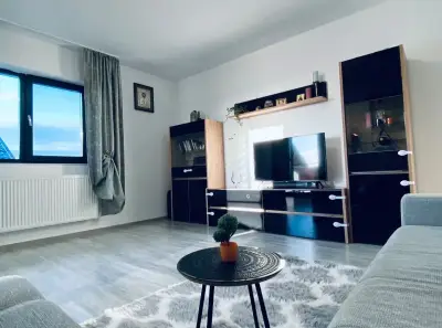 Apartament cu 2 camere mobilat si utilat complet, 2 balcoane, Valea Lupului