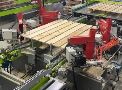 MASINI UTILAJE ELECTRICE PENTRU PRODUCTIA DE PALETI DIN LEMN