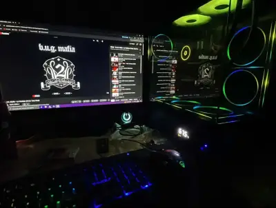 PC GAMING + MONITOR + TASTATURĂ + MOUSE 