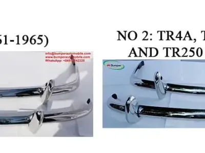 Triumph TR4, TR4A, TR4A IRS, TR5, TR250 (1965-1969) Bumpers