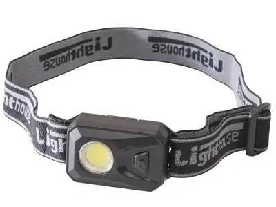Lanternă frontală Lighthouse LED 150 lumeni HL-H0606, 4 moduri de iluminare, pentru camping, pescuit
