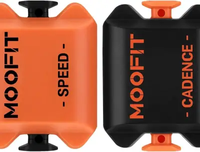 Kit senzori wireless bicicletă MOOFIT CS8, viteză și cadență Bluetooth, MTB, șosea, gravel, antrenam
