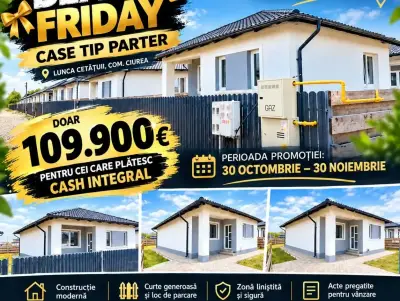 BLACK FRIDAY !!! 💛🖤 🏡 Casa ta, acum la un preț special!