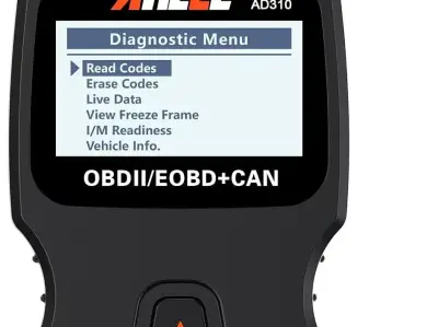 Scanner OBD II universal îmbunătățit clasic ANCEL AD310, cititor de coduri de eroare